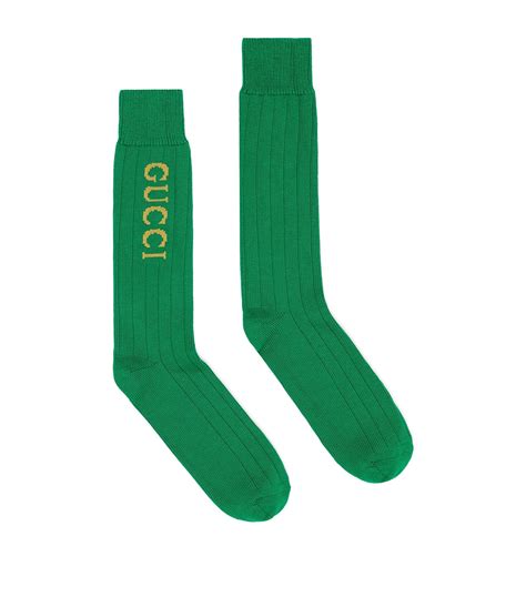 neon green gucci socks|gucci socks men.